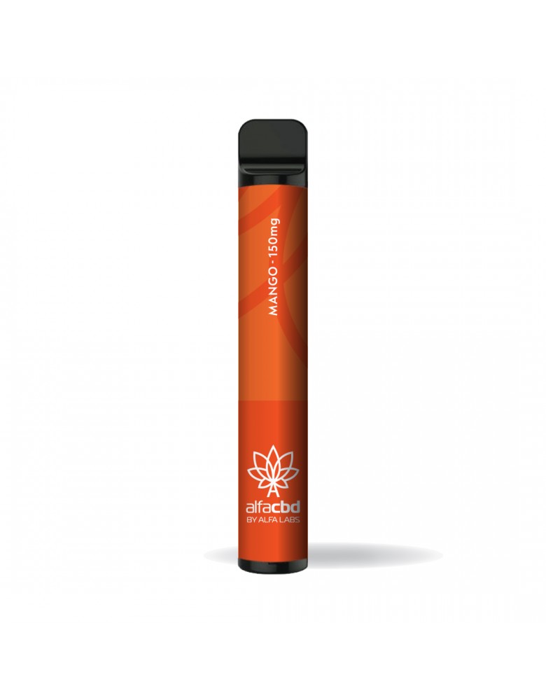 AlfaCBD 150mg Disposable Vape - Mango